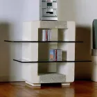 Vysoce kvalitní televizní stojan z kamenů a krystalů s moderním designem Xeni Viadurini