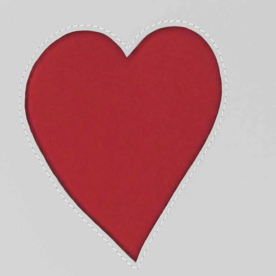 Současný kožený koš na prádlo vyrobený v Itálii Adele, vložka do srdce Viadurini