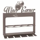 Ručně vyrobený držák na láhve z drahého železa Vyrobeno v Itálii - Maste Viadurini