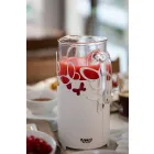 Moderní držák na láhve v bílé, béžové nebo slonovinové železě vyrobené v Itálii - Leiden Viadurini