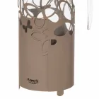 Moderní držák na láhve v bílé, béžové nebo slonovinové železě vyrobené v Itálii - Leiden Viadurini