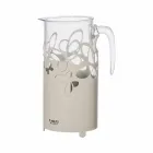 Moderní držák na láhve v bílé, béžové nebo slonovinové železě vyrobené v Itálii - Leiden Viadurini