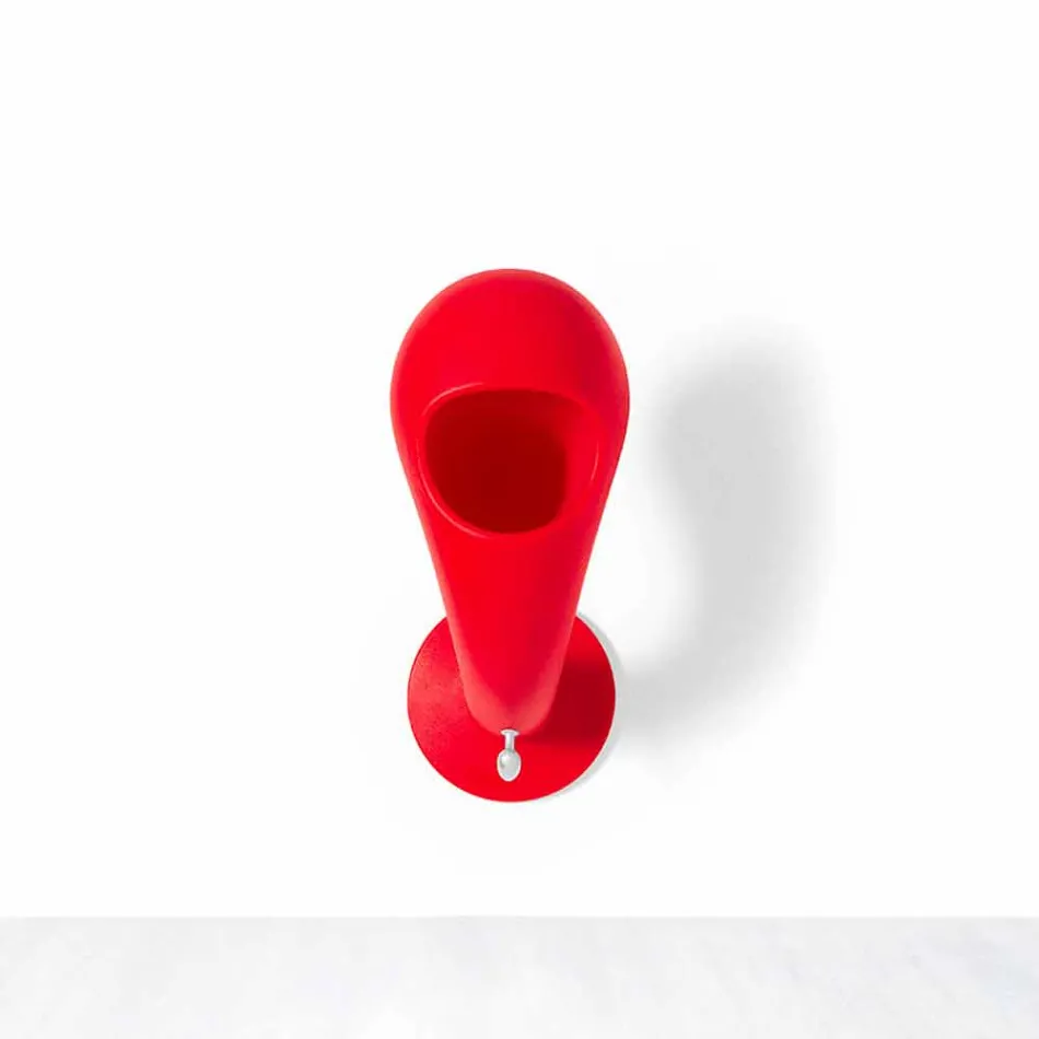 Držák na přilbu nebo barevný nástěnný věšák, 6 kusů - Crazy Head od Myyour Viadurini