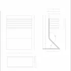 Držák kuchyňského nože v bílé Corianově kuchyni Elegantní design - Ivanova Viadurini