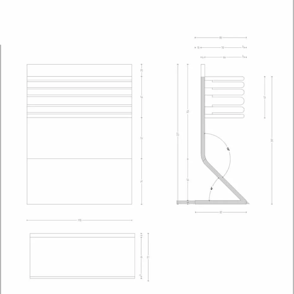 Držák kuchyňského nože v bílé Corianově kuchyni Elegantní design - Ivanova Viadurini