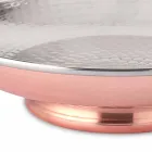 Designová stolní mísa s ovocem Ručně vybíjená měděná středová deska 28 cm - Terraemare Viadurini