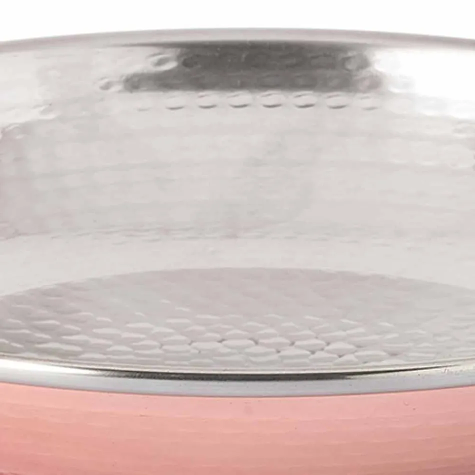 Designová stolní mísa s ovocem Ručně vybíjená měděná středová deska 28 cm - Terraemare Viadurini