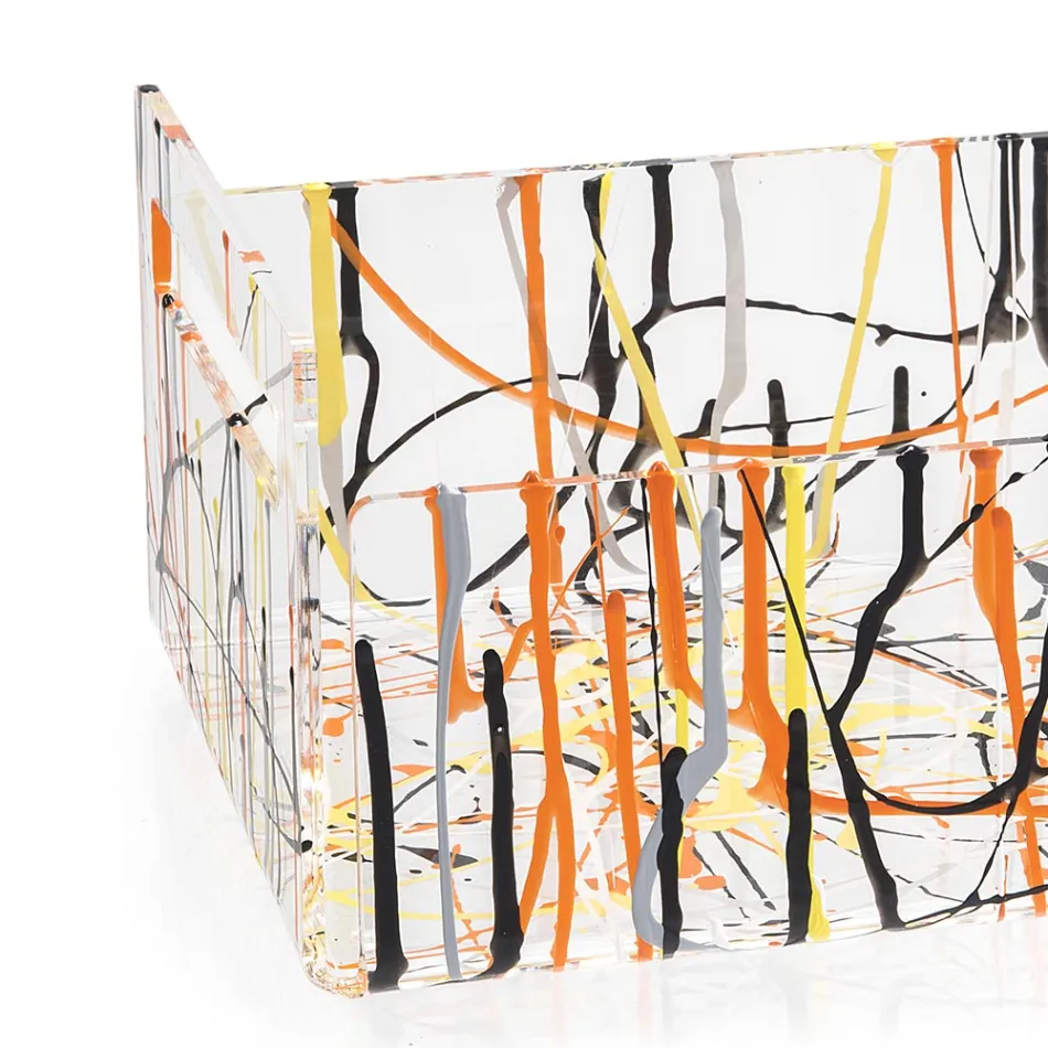 Moderní barevná plexi mísa na ovoce Made in Italy - Multifruits Viadurini