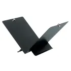 Dřevěný držák ve tvaru otevřené knihy z kovu nebo oceli Made in Italy - Falco Viadurini