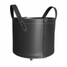 Válečkový držák v regenerované kůži s kolečky Tonda Firestyle Viadurini