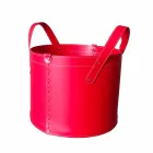 Válečkový držák v regenerované kůži s kolečky Tonda Firestyle Viadurini