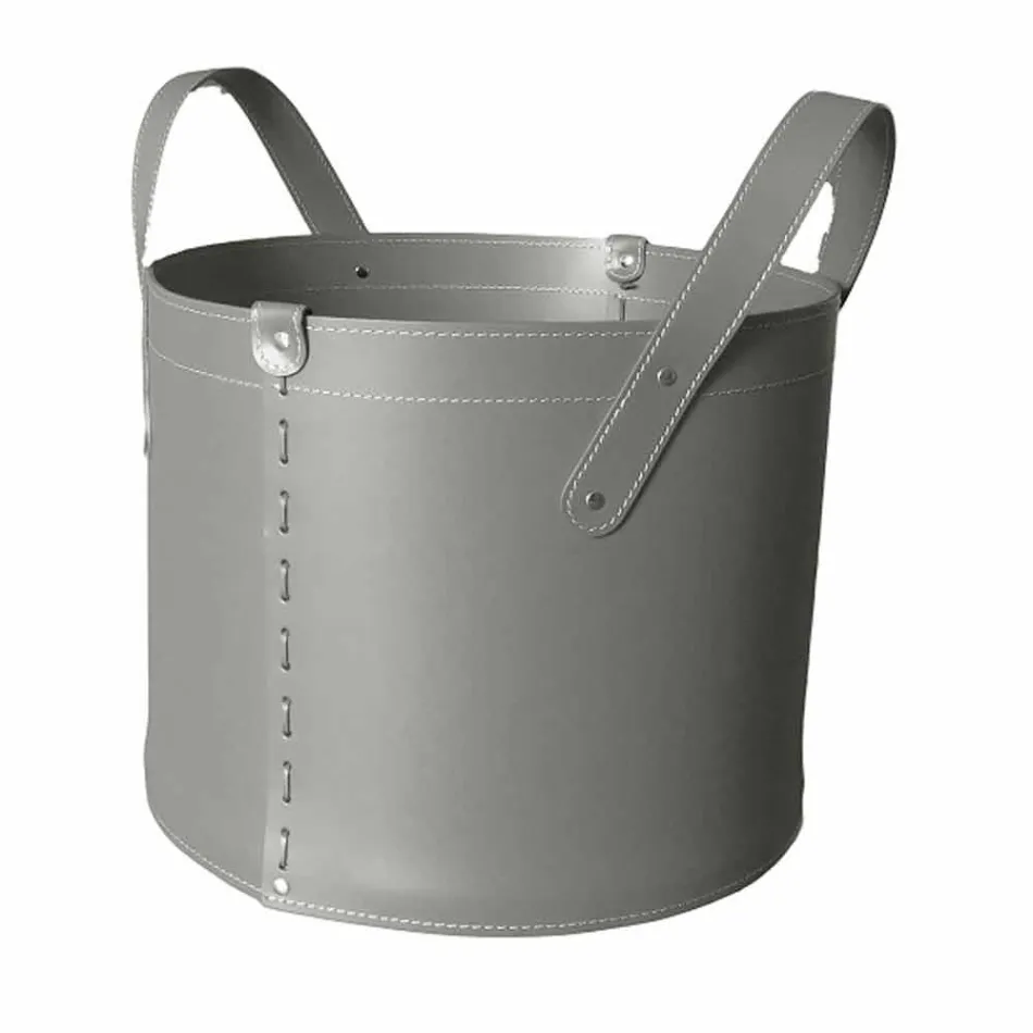 Válečkový držák v regenerované kůži s kolečky Tonda Firestyle Viadurini