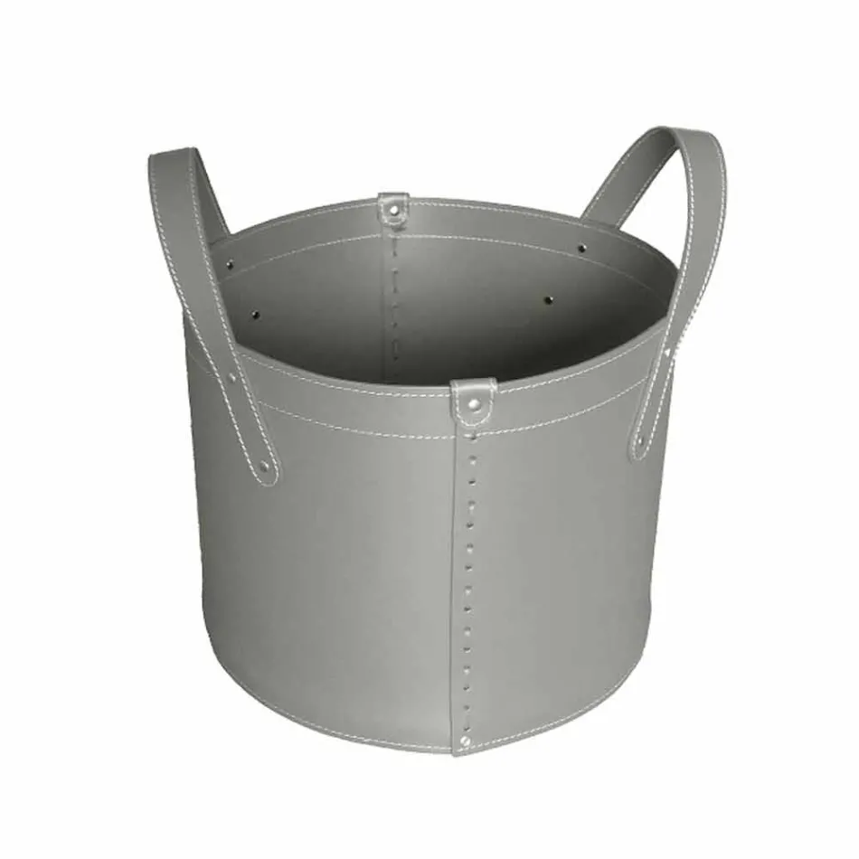 Válečkový držák v regenerované kůži s kolečky Tonda Firestyle Viadurini