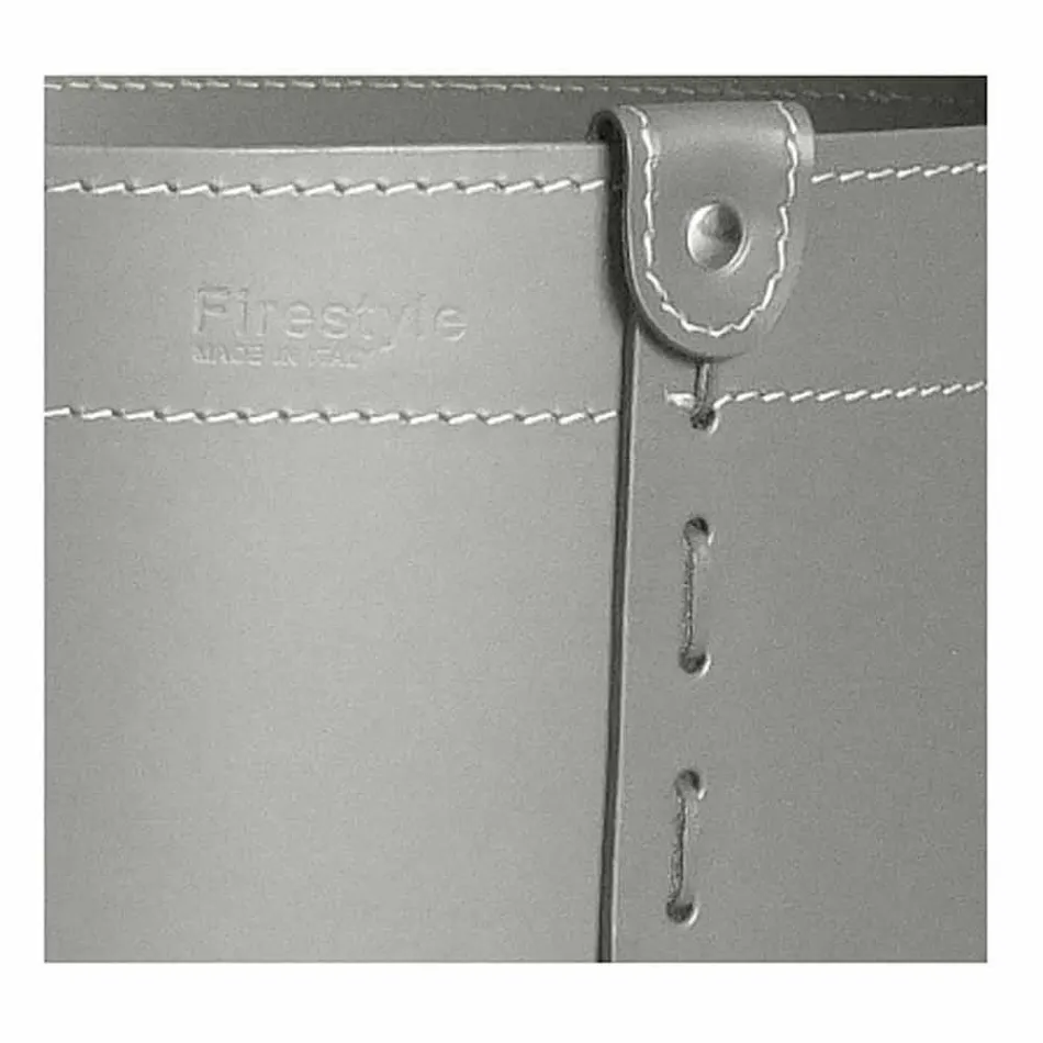 Válečkový držák v regenerované kůži s kolečky Tonda Firestyle Viadurini