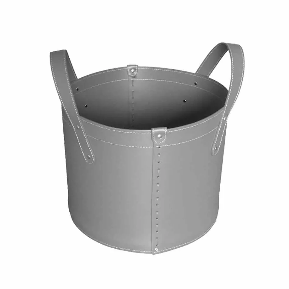 Válečkový držák v regenerované kůži s kolečky Tonda Firestyle Viadurini