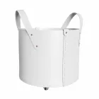 Válečkový držák v regenerované kůži s kolečky Tonda Firestyle Viadurini