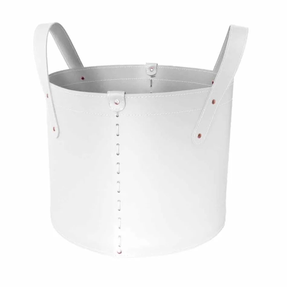 Válečkový držák v regenerované kůži s kolečky Tonda Firestyle Viadurini