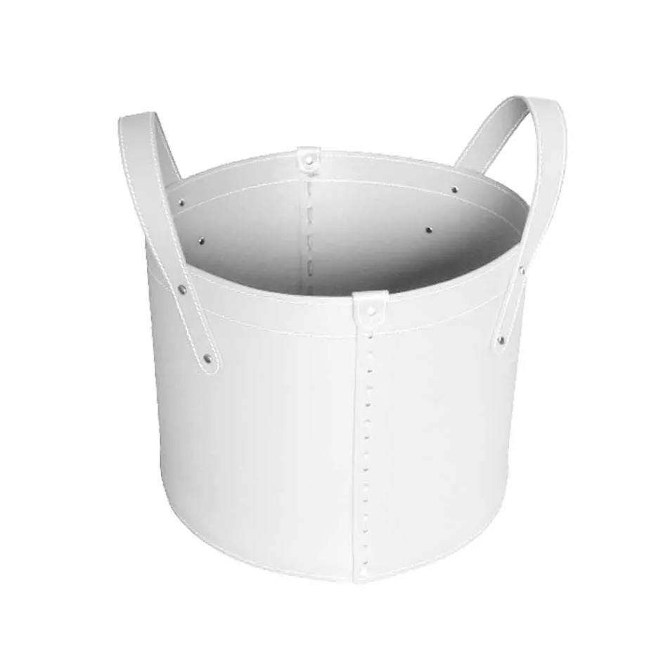 Válečkový držák v regenerované kůži s kolečky Tonda Firestyle Viadurini