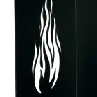 Dřevěný držák s kolečky a horní zásuvkou Made in Italy - Polare Viadurini