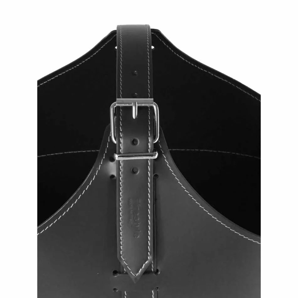 Portalegna z interiéru s volantem v moderním regenerované kůže Fabia Viadurini