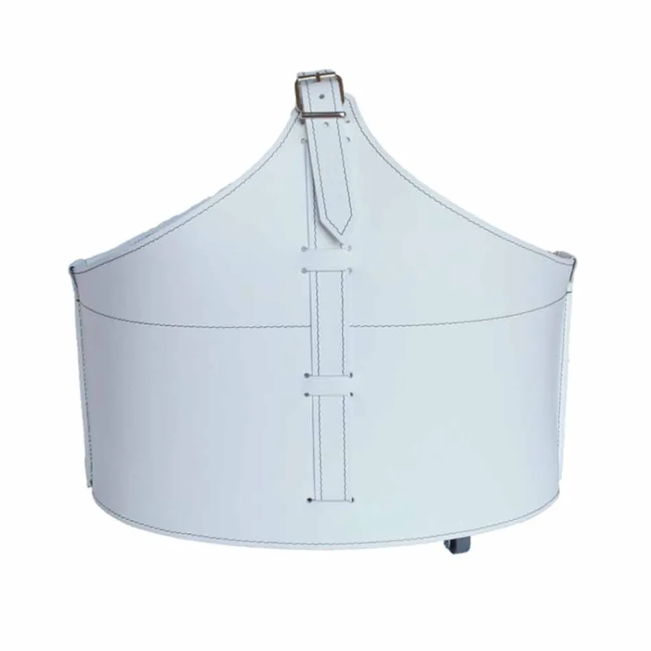 Portalegna z interiéru s volantem v moderním regenerované kůže Fabia Viadurini