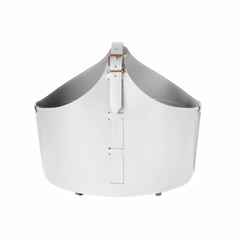 Portalegna z interiéru s volantem v moderním regenerované kůže Fabia Viadurini