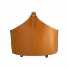 Portalegna z interiéru s volantem v moderním regenerované kůže Fabia Viadurini