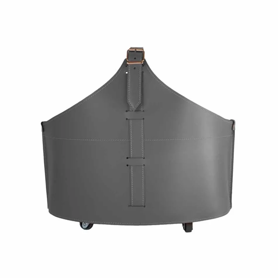 Portalegna z interiéru s volantem v moderním regenerované kůže Fabia Viadurini