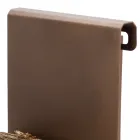 Vnitřní držák na dříví v hnědé oceli Vyrobeno v Itálii s nástroji - Volturno Viadurini