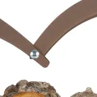 Vnitřní držák dřeva z hnědé oceli vyrobené v Itálii - náklonnost Viadurini