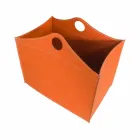 Portalegna lepené kůže s WoodBag kol vyrobených v Itálii Viadurini