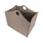 Portalegna lepené kůže s WoodBag kol vyrobených v Itálii Viadurini