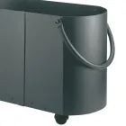 Dřevěný držák v různých povrchových úpravách se 2 bočními madly Made in Italy - Impala Viadurini