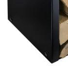 Moderní držák kulatiny z lakované oceli Made in Italy - Patrik Viadurini