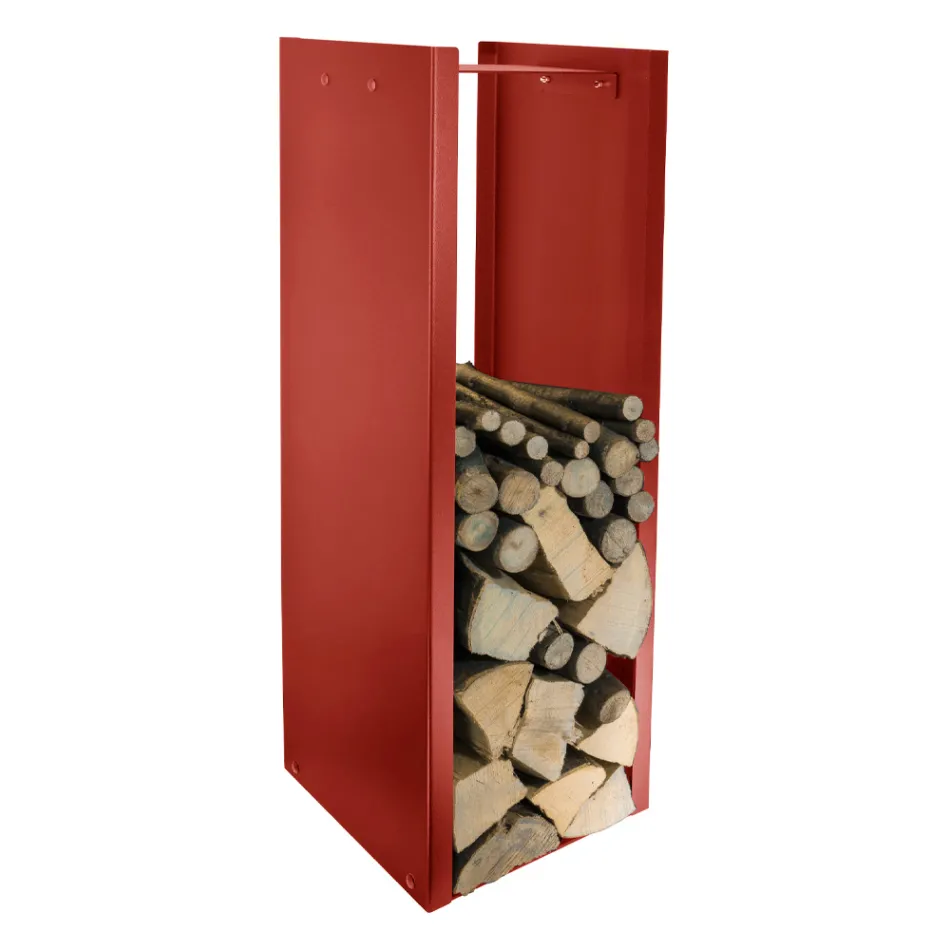 Moderní držák kulatiny z lakované oceli Made in Italy - Patrik Viadurini