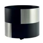 Moderní dřevěný držák vyrobený z kovu s kolečky Made in Italy - tužka Viadurini