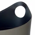 Držák palivového dřeva, držák železa a žehličky pro kůže Nicad vyrobené v Itálii Viadurini