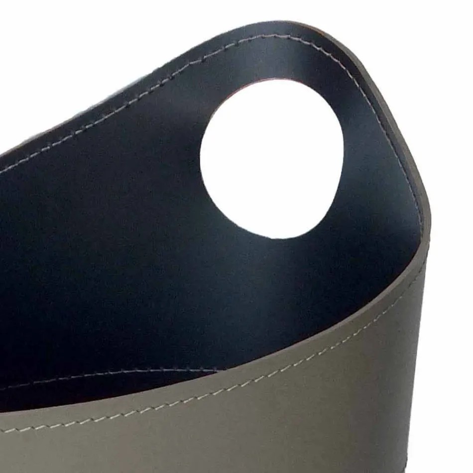 Držák palivového dřeva, držák železa a žehličky pro kůže Nicad vyrobené v Itálii Viadurini