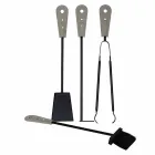 Držák palivového dřeva, držák železa a žehličky pro kůže Nicad vyrobené v Itálii Viadurini