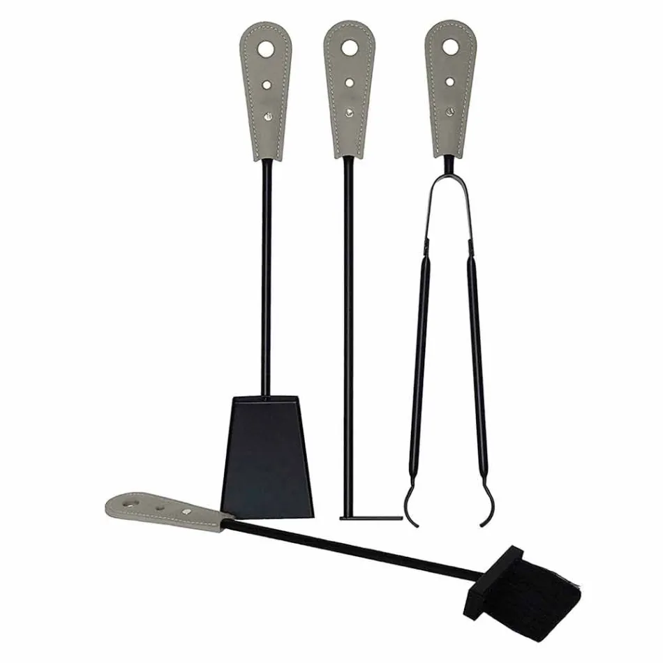 Držák palivového dřeva, držák železa a žehličky pro kůže Nicad vyrobené v Itálii Viadurini