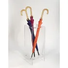 Stojan na deštník pro vchod v bílém nebo průhledném plexiskle - pupek Viadurini