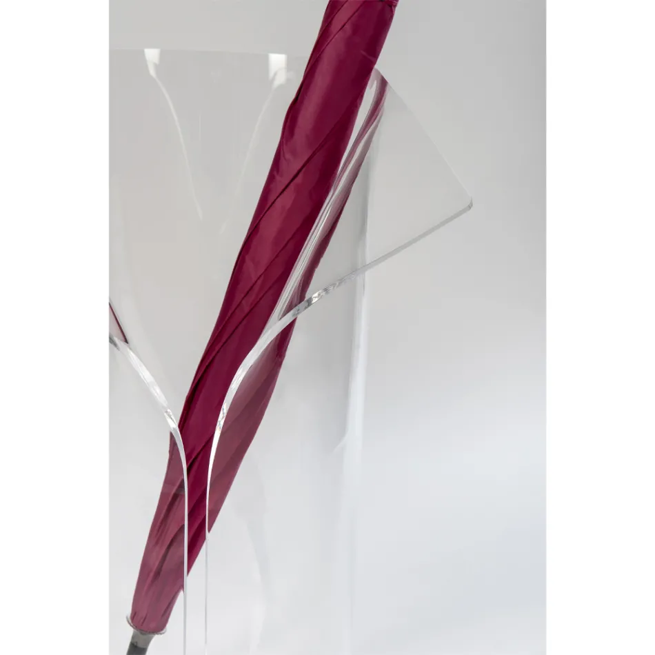Vstupní stojan na deštník z průhledného recyklovatelného plexiskla - Merlon Viadurini