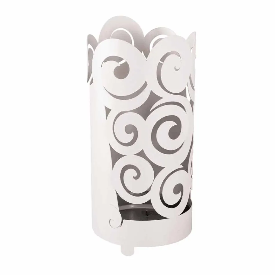 Deštník stojan moderního designu v barevné železo vyrobené v Itálii - Astolfo Viadurini