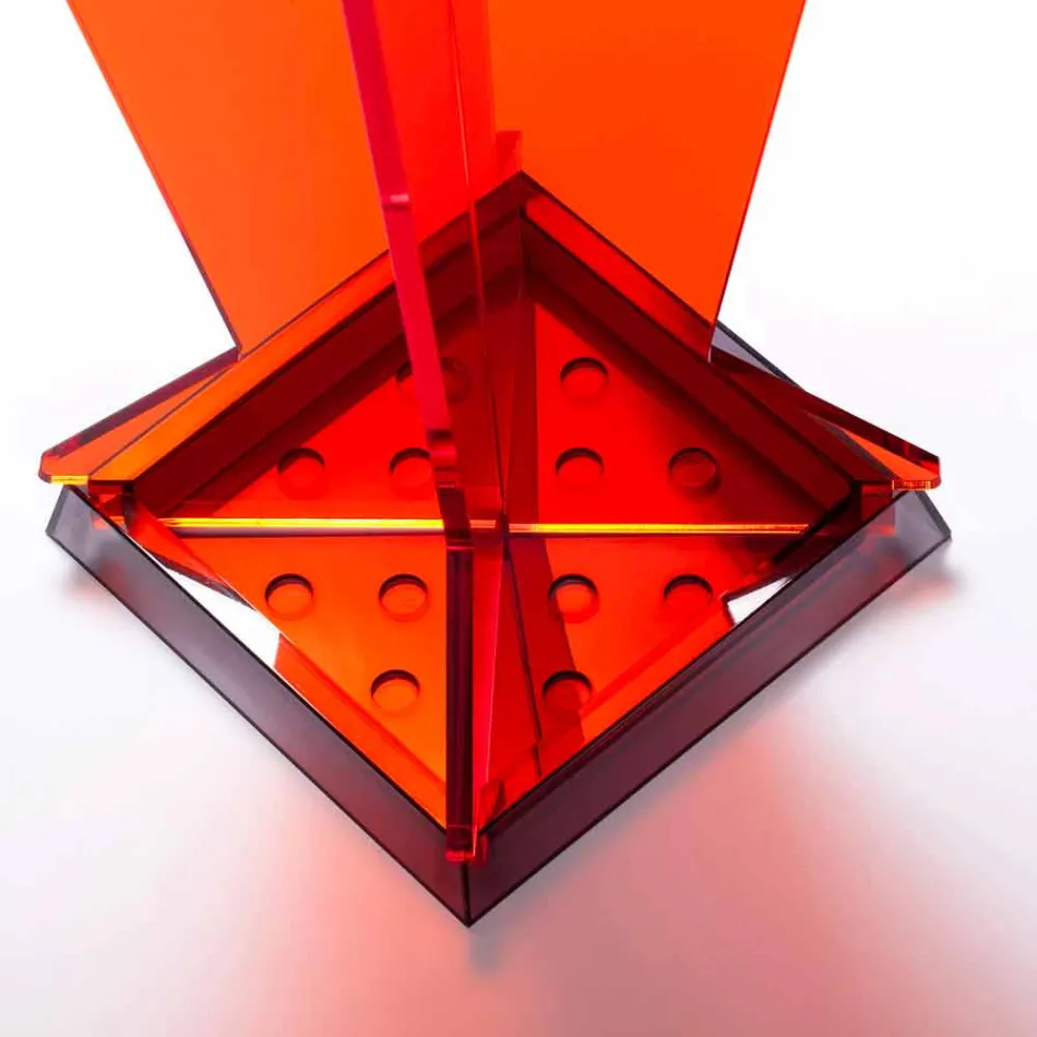 Moderní designový stojan na deštníky v metakrylátu Colarato Made in Italy - Daddy Viadurini