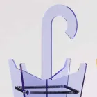 Moderní designový stojan na deštníky v metakrylátu Colarato Made in Italy - Daddy Viadurini