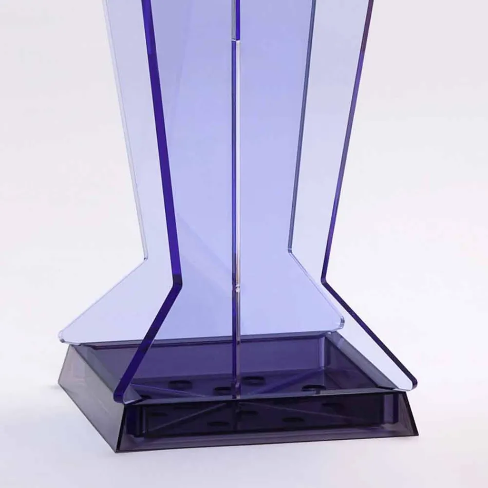 Moderní designový stojan na deštníky v metakrylátu Colarato Made in Italy - Daddy Viadurini