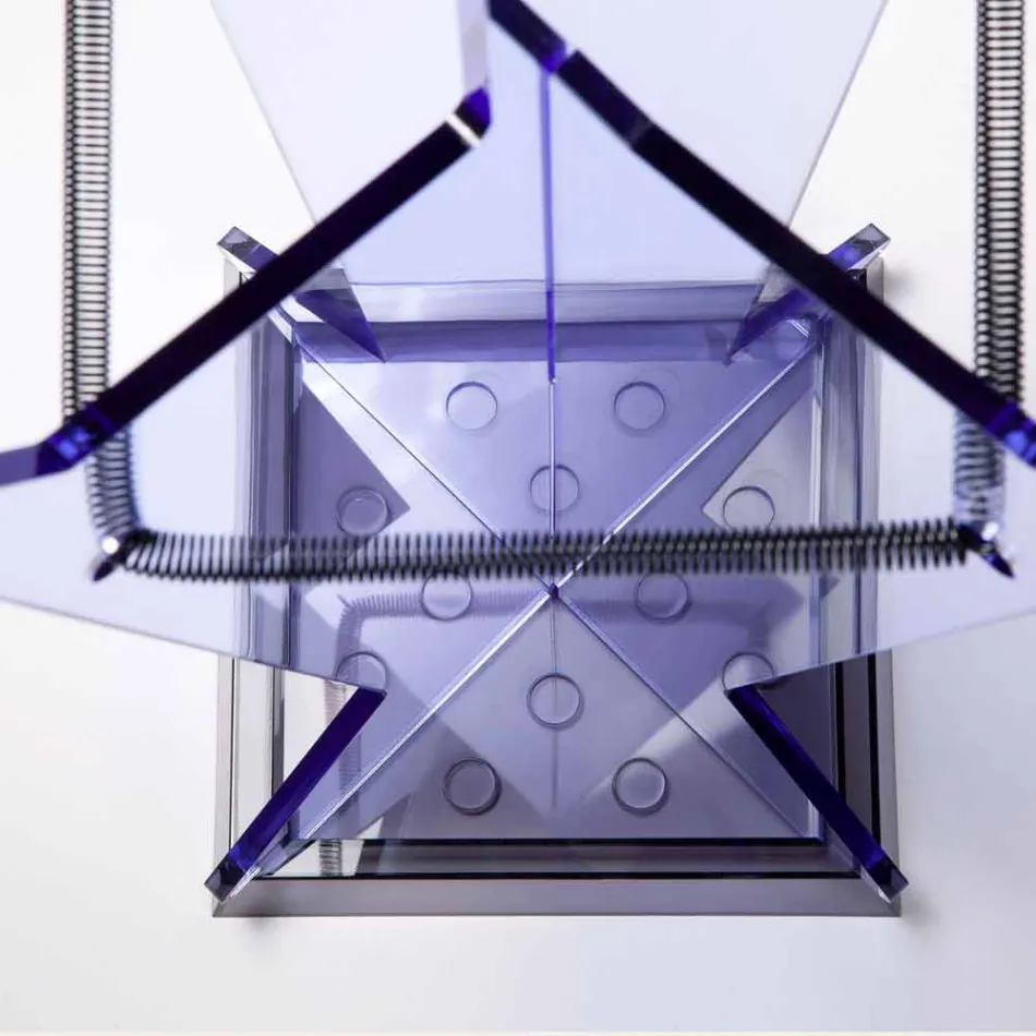 Moderní designový stojan na deštníky v metakrylátu Colarato Made in Italy - Daddy Viadurini