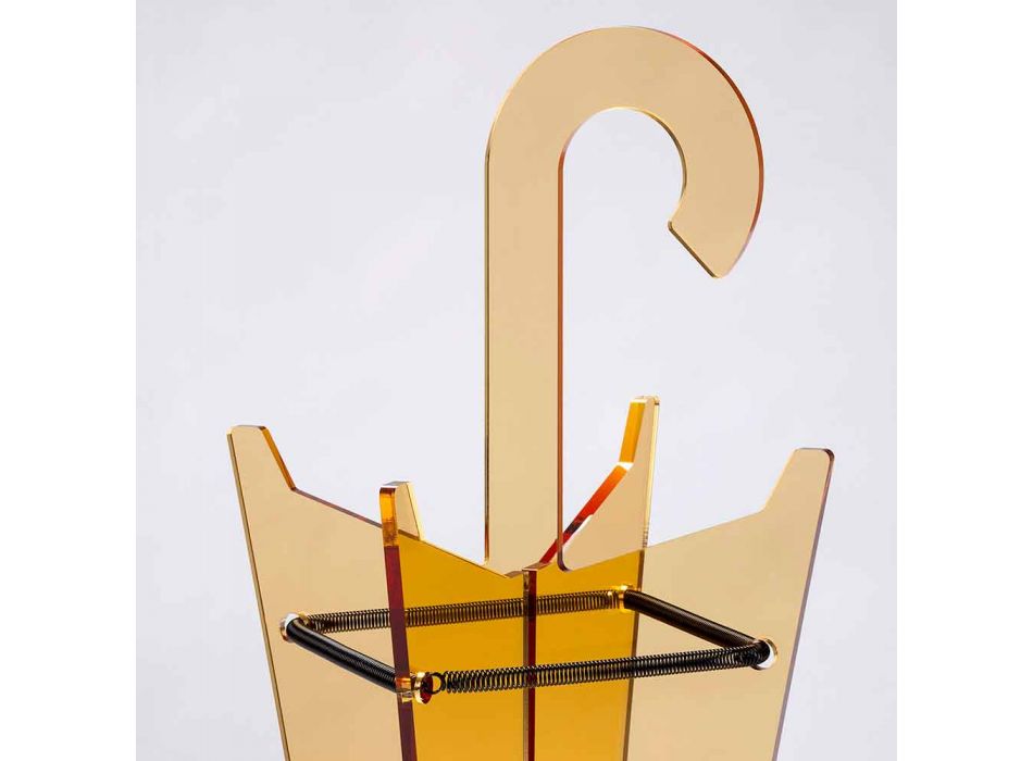 Moderní designový stojan na deštníky v metakrylátu Colarato Made in Italy - Daddy Viadurini