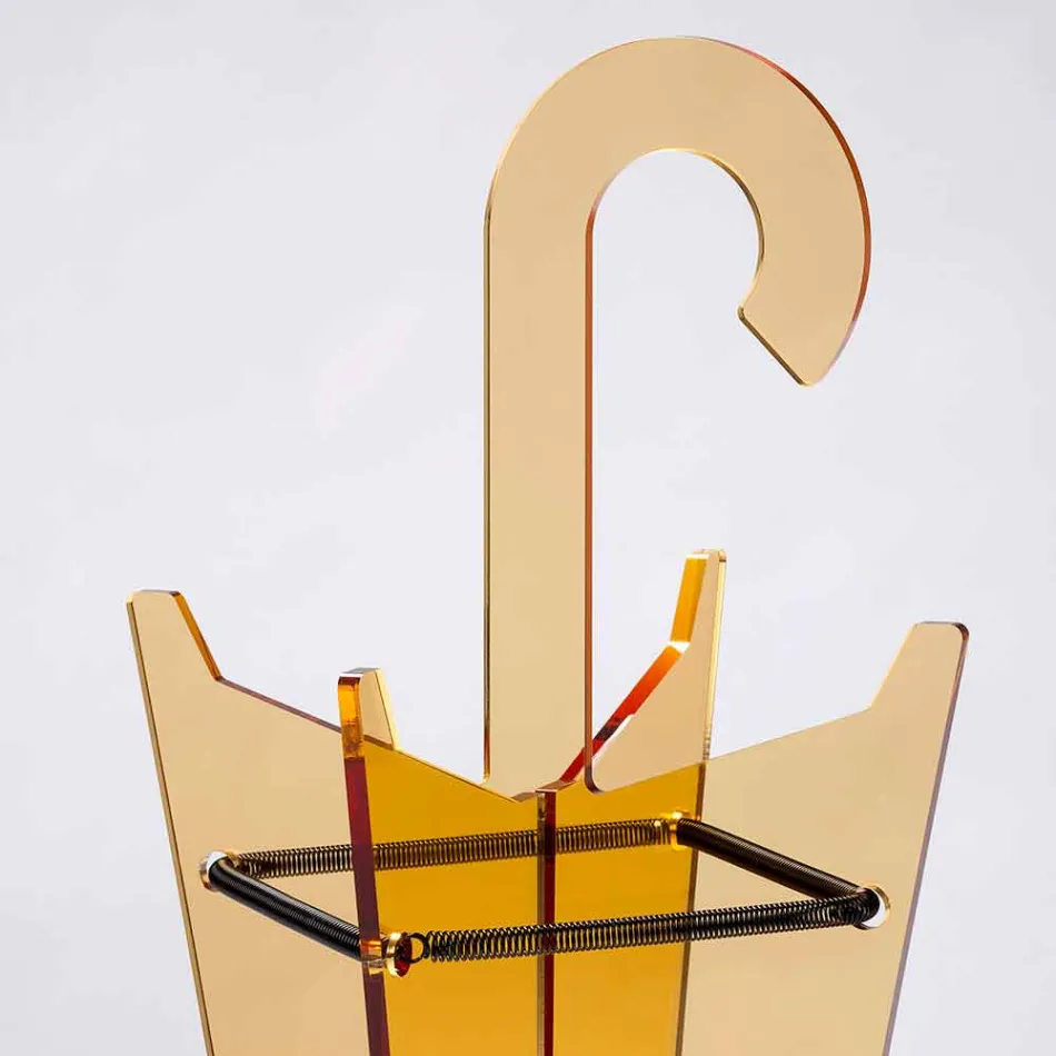 Moderní designový stojan na deštníky v metakrylátu Colarato Made in Italy - Daddy Viadurini