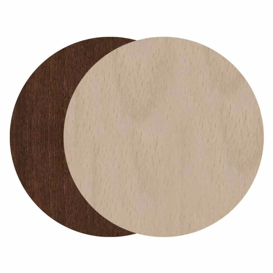 Moderní elegantní obdélníkový design deštník stojan v dekorovaném dřevě - Dekoro Viadurini